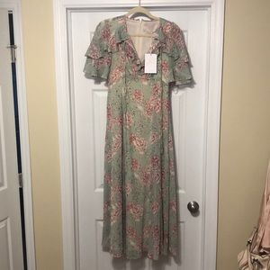 NWT Gal Meets Glam Green Shelby Dress